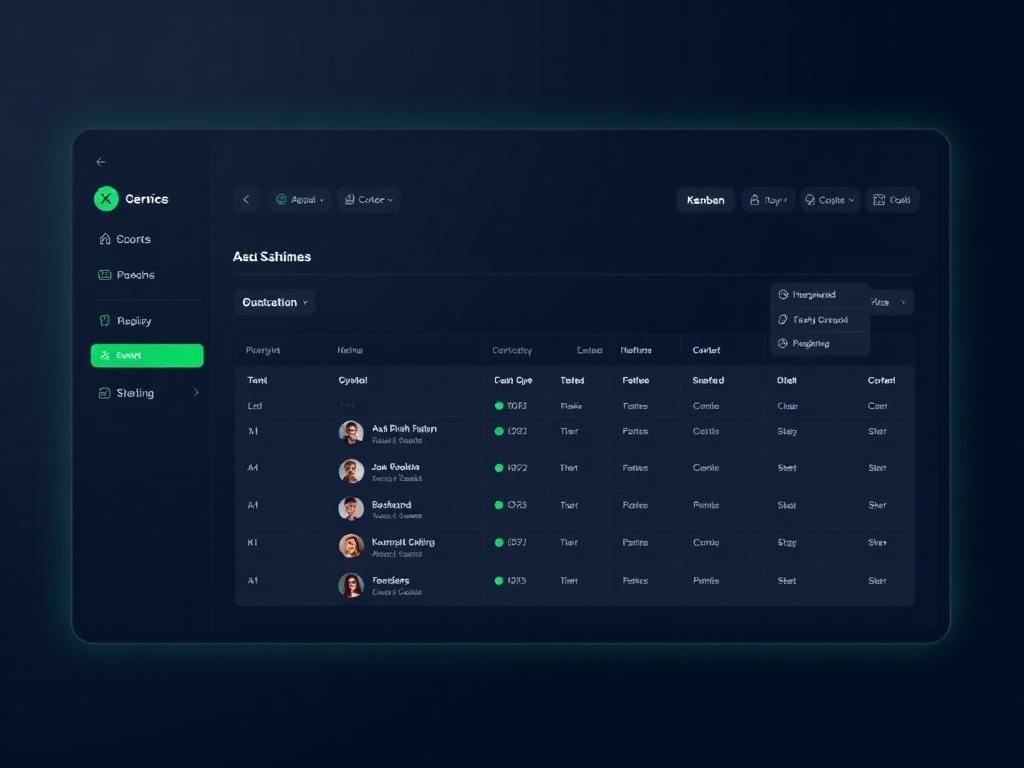 Sales CRM System